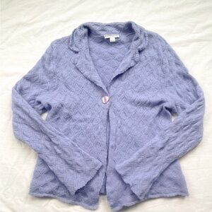 Pendleton Lilac Textured Cardigan